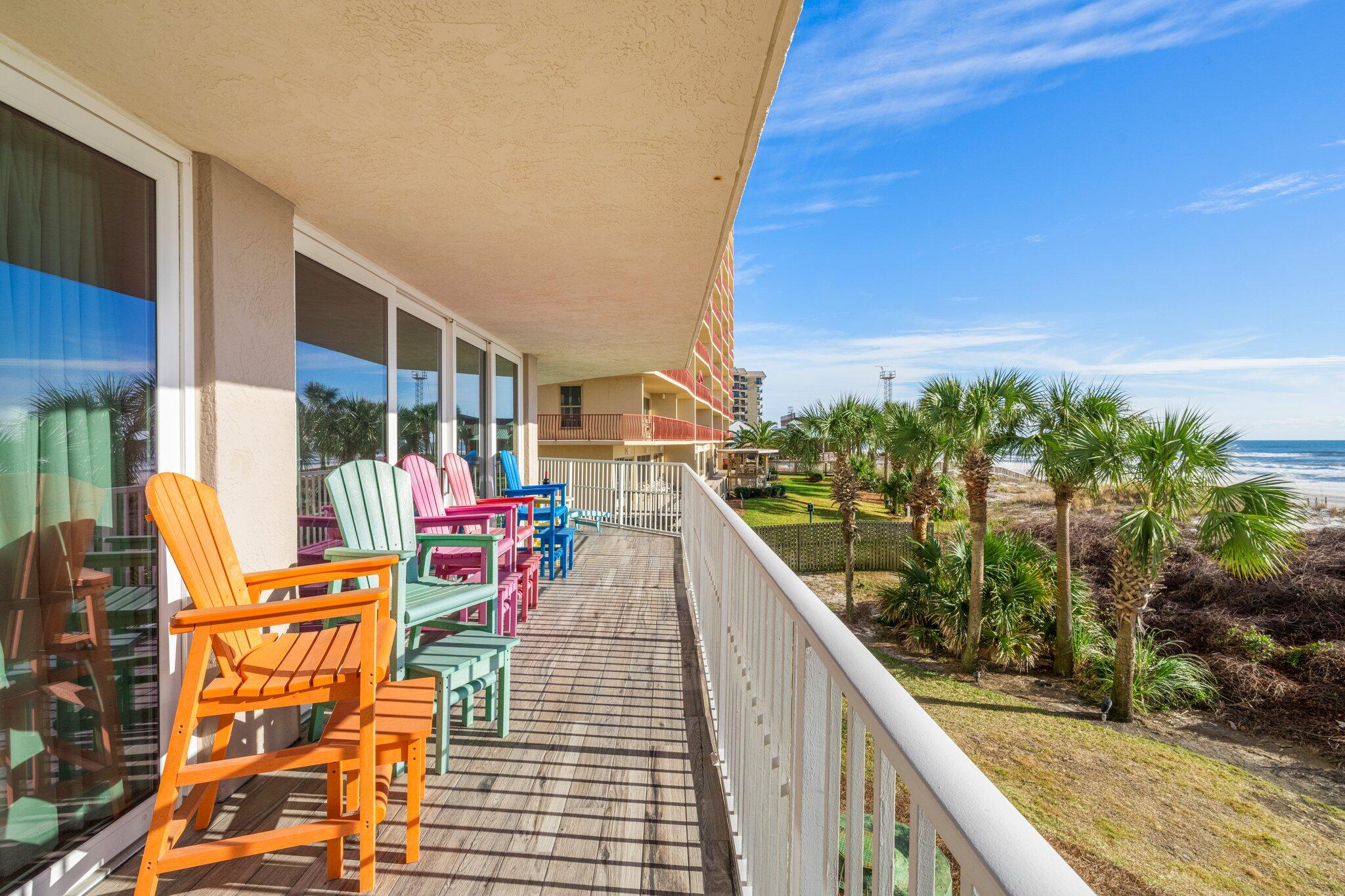 DUNES OF PANAMA PHASE V UNIT E-206 ORB 1015 P 1886 3BR 2B 1480 H&C ORB 3798 P 58 GARAGE UNIT G-64 - Residential