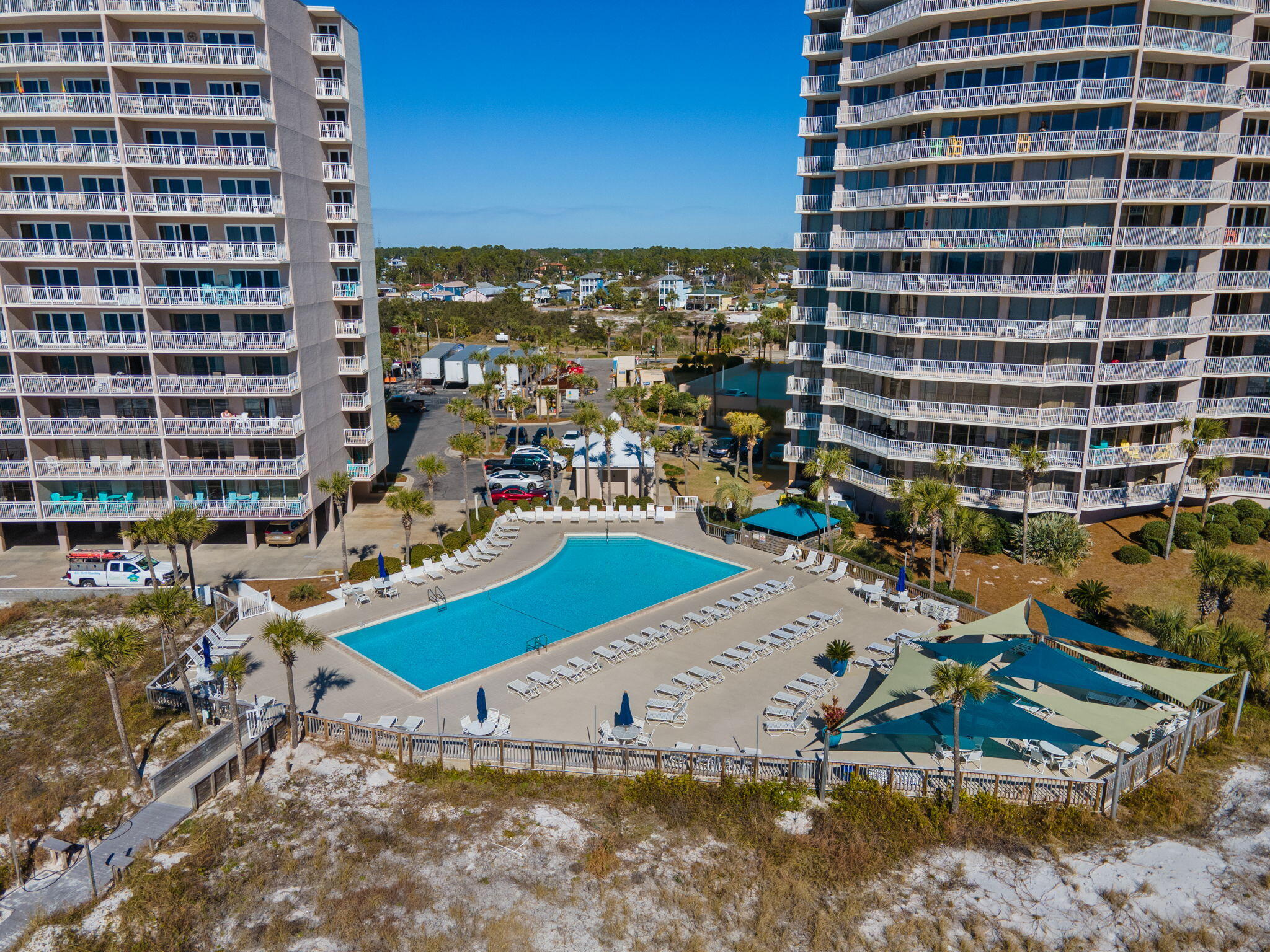 DUNES OF PANAMA PHASE V UNIT E-206 ORB 1015 P 1886 3BR 2B 1480 H&C ORB 3798 P 58 GARAGE UNIT G-64 - Residential