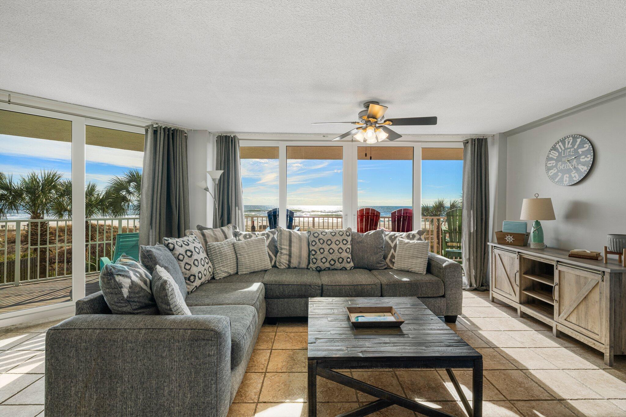 DUNES OF PANAMA PHASE V UNIT E-206 ORB 1015 P 1886 3BR 2B 1480 H&C ORB 3798 P 58 GARAGE UNIT G-64 - Residential