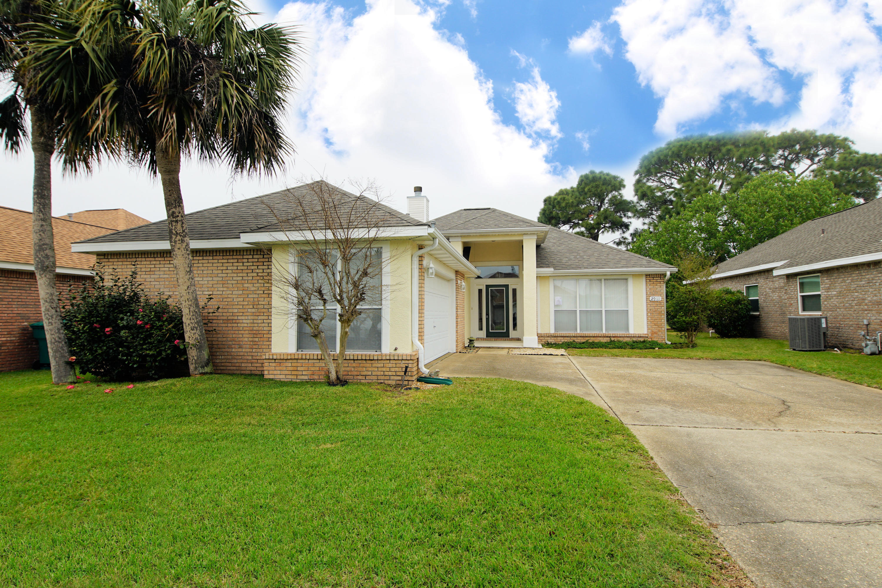 PRICED TO SELL!!! Beautiful Shalimar Pointe, A Gated Community just 7 minutes drive to Eglin Air Force Base. Move in ready! This home is situated on the 2nd Hole of the Shalimar Pointe Golf Course. Perfect Home for Young family or Retirement Home. ***NEW 2019 Dimensional Shingle Roof*** Floorplan is perfect, Great 3 Bedroom, 2 Bathroom with Dining Room, Living Room. House has Tile in Foyer, Bathrooms, Kitchen and Laundry. Fireplace in Living Room for those cold evenings. Schedule your showing as this one wont last long.