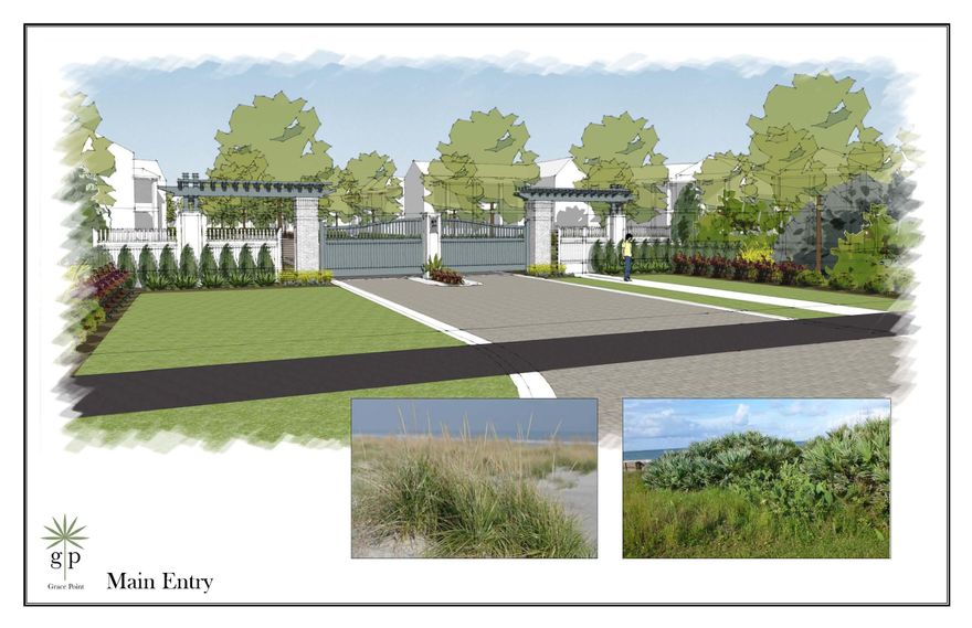 Grace Point, 30A's newest community, will offer the best in beach living within a private gated community on the east end of 30A. Grace Point is adjacent to the new Hub with its nightlife, restaurants and community stage. The 30A bike path will be right outside the GP gate with just a quick ride to the beautiful and serene Deer Lake State Park. The community will contain 43 home sites with parks providing a sense of open space and tranquility. Grace Point Way will lead to the community pool overlooking the dunes and will surely be the community's favorite spot for watching sunsets.Grace Point homes will be in the American Shingle style built by your builder to the standards in the Architectural Guidelines. The lots will support homes from 2600 to 4700 sqft