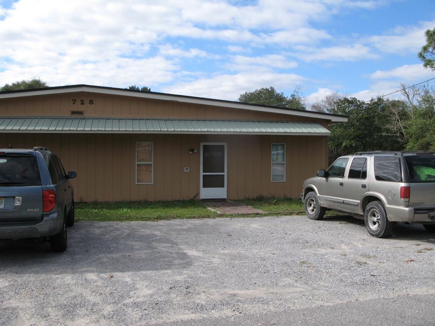 Several offices and small amount of storage area.