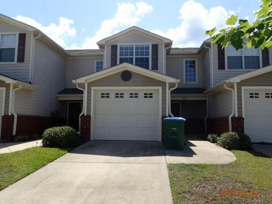 Available Now -South of I-10.  2 bed 2.5 bath townhouse in Eagle's Landing subdivision.  Pool is located just behind unit.  Easy commute to all bases. You will love this neighborhood with all underground utilities, community pool, sidewalks, and nature trails.   The pass-through from the kitchen to living room makes entertaining easy. Small patio located just outside the French doors.. The Master suite has a nice walk-in closet. Both bedrooms have their own private bathrooms.  This townhome wont last long!