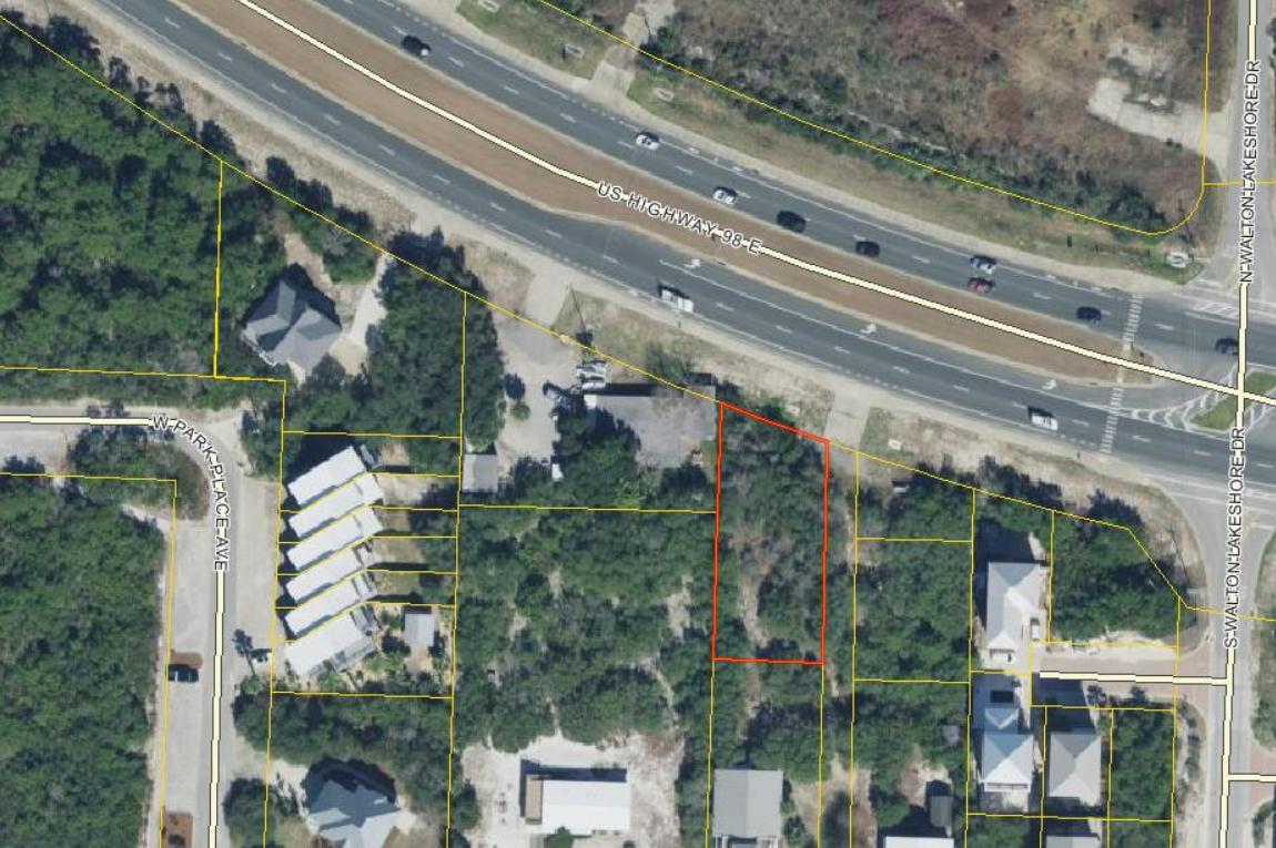 Inlet Beach neighborhood commercial, south of Hwy 98,.25ac+/-, only 3 blocks form the Gulf.