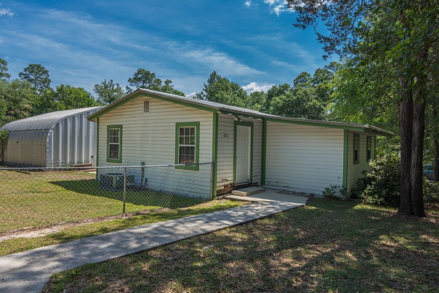 Small home looking for new buyer!  2 bedroom 1 bath, interior updated, house in the Milligan area.  Fenced in yard with a large garage/shop. Call today for a showing. This property being sold as is.