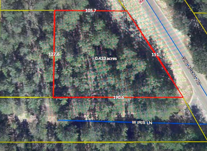 You're looking at almost a half acre of good flat land on the corner of a paved county maintained road. This property would allow a manufactured home. Only a short 15 minute drive to the Historic DeFuniak Springs and about 20 minutes to Crestview & Niceville. The property does have access to power and public water, however there are no utilities currently ran to the property.