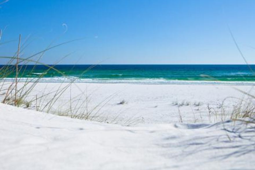 Great gulf front rental unit at El Matador. With 2 pools and tennis courts, sauna's, whirlpools, workout facility,all in a gated community with 24 hour security. El Matador is certainly the Jewel of the Emerald Coast. Miles of empty beach to the west - this is one you need to see.