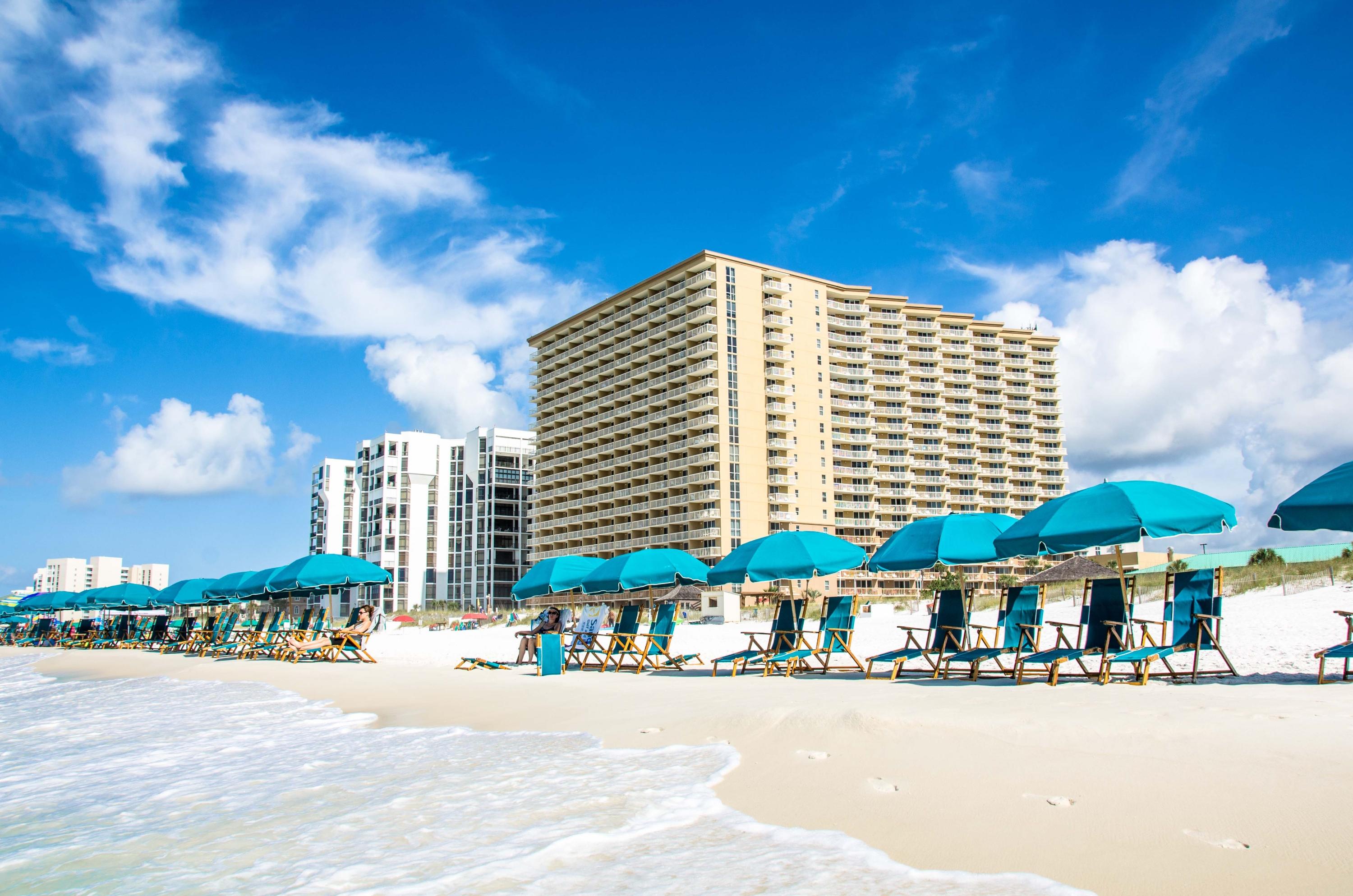 Rental powerhouse END UNIT in the popular Pelican Beach Resort with a toes-in-the-sand GULF FRONT location on the famed beaches of Destin...which conjures up images of sun-splashed days of swimming, biking and relaxing. PANORAMIC VIEWS of the Gulf, the harbor, the lake, the city of Destin, the Bay and even the Destin Bridge! This fabulous condo has the coveted extra side windows for more Gulf views and features many recent upgrades, including a beautifully remodeled kitchen with granite, new stainless steel appliances, tiled breakfast bar and new cabinetry, king sized Mater Suite and new custom built hallway bunk beds with wainscoting and nautical lights for each bed PLUS new HVAC. ***Gross rental income for 2013 - $30,236 and 2012 - $24,200