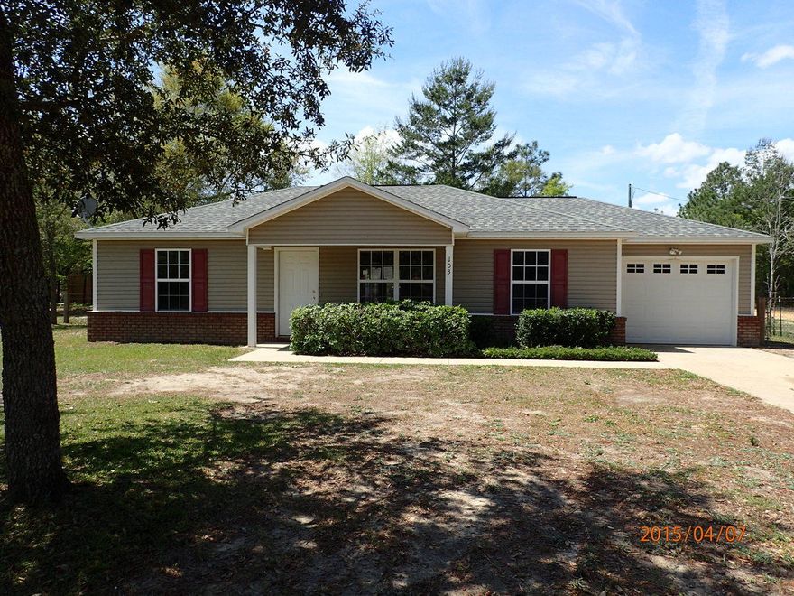 This REO home is super cute and reserve has this home priced to sell! Built in 2007, this home has brick and vinyl siding, fenced back yard, single car garage and split bedroom design. 3 bedrooms and 2 baths, this home is 1066 sf and perfect for investors and home owners alike. This home is currently up for auction. Call today to schedule your showing before this home is gone.