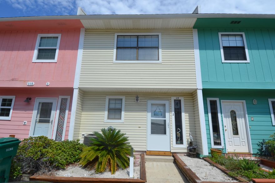 One of the lowest prices on Holiday Isle with Gulf and Harbor views...Easy walk to the beach and to the harbor from this 2 bedroom town home on Holiday Isle. Comes fully furnished, A/C unit and water heater are less than two years old. Enjoy relaxing evening sunsets on the upstairs balcony, and unit has a spacious back patio with an outdoor shower. Great location in heart of Destin with close proximity to the harbor, beautiful beaches, fishing, exquisite restaurants and great shopping!