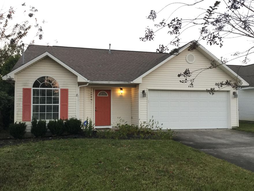 Move in ready home just minutes from the base. Great location close to everything. Open concept floor plan from the kitchen, dining area and the family room. The 3 bedrooms are nice sizes with walk in closets. All the appliance are Frigidaire gallery purchased in 2016 including the refrigerator. Gas fireplace, Eat in Kitchen, plant ledges, and cathedral ceiling. Seller is leaving the sectional sofa. Seller is leaving a washer and dryer for the buyer's but not the ones in the laundry room.