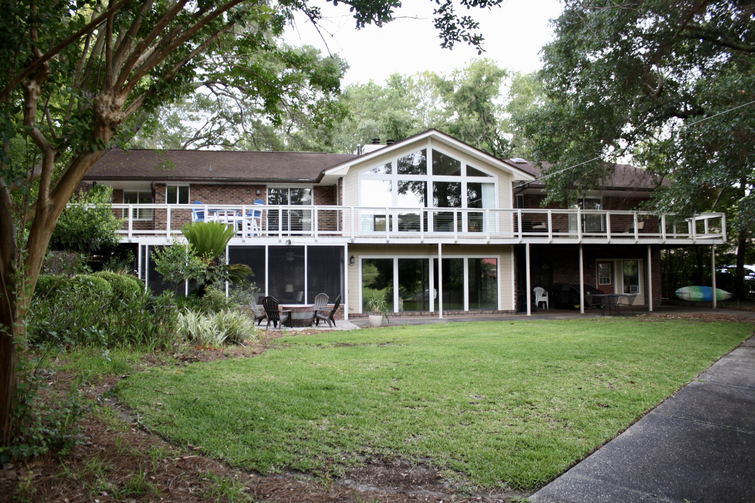 This 5 bedroom, 3.5 bathroom 2 story home offers the ultimate in privacy and overlooks Lake Henderson & Rocky Bayou Country Club. The location has easy access to schools, military bases, and shopping. This custom built home features a Great Room with cathedral tongue and groove cedar ceiling, hardwood flooring and a wall of floor to ceiling windows to capture your views. Formal dining area opens to the living area making entertaining a breeze. Gourmet kitchen features granite countertops & backsplash. Landscaping is included in the lease, which leaves more free time for family, golf, or relaxing by the lake. Call us today to schedule your showing of this pristine property!