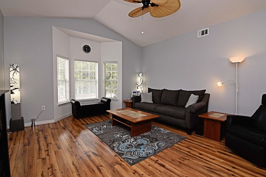 Easy, low-maintenance living at The Oaks condominiums in Niceville! 1bed/1bath, second floor unit with upgraded flooring, updated bathroom, bay window, huge closet & extra detached storage closet. Fresh paint, new dishwasher and disposal. Amenities include: community pool, gazebos & BBQ/picnic areas. HOA fees cover: master insurance policy, basic cable TV, trash, grounds maintenance, exterior maintenance, and accounting. Great potential as investment property. Centrally located near Eglin AFB, schools, hospital, NWFSC, and the beautiful white, sandy beaches of Destin! Schedule a showing today!