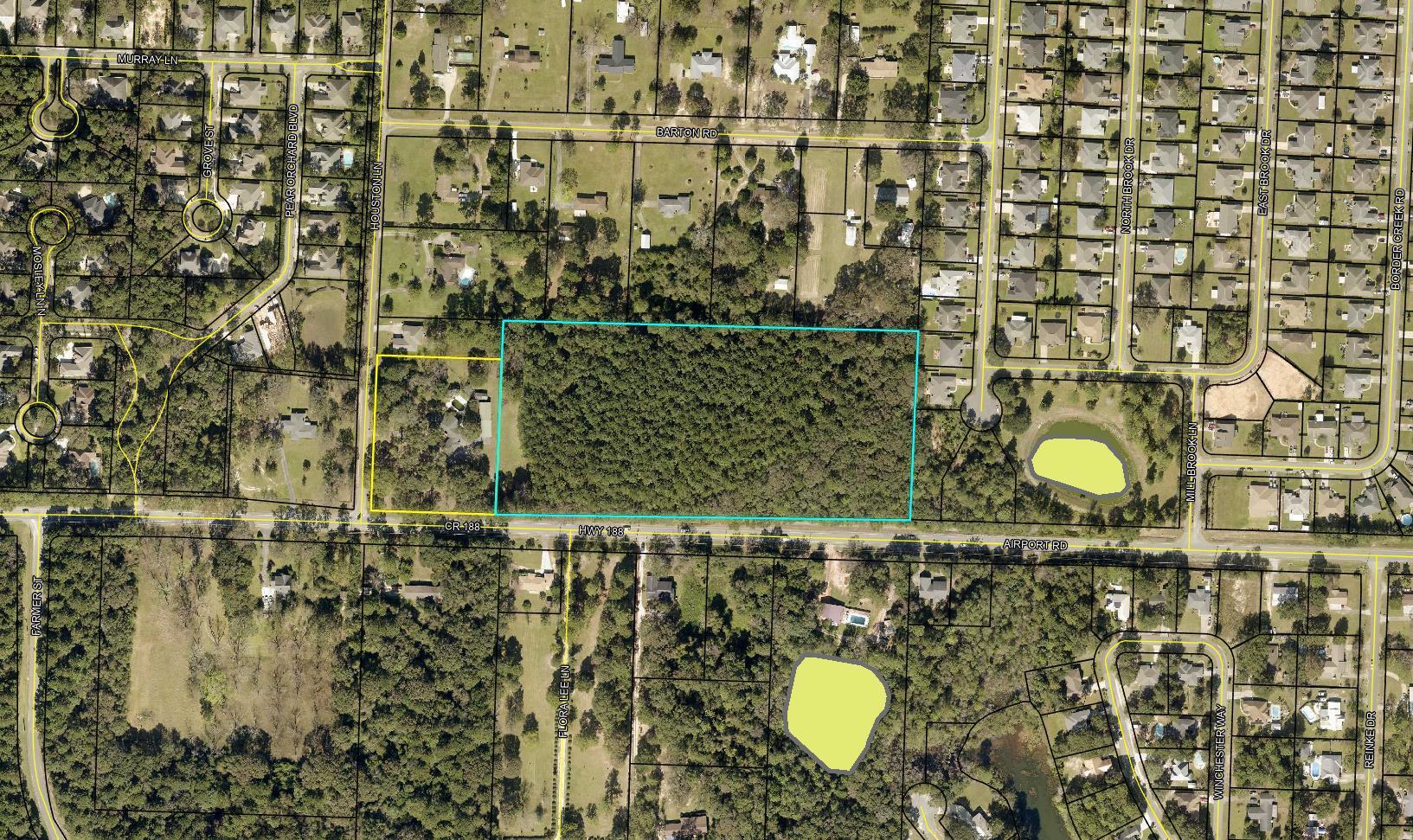 Rare Opportunity! 10 Acres of Prime Residential Land in Okaloosa County with R1 Zoning - 4 Units per Acre!Description:Perfectly suited for your residential development aspirations, this remarkable 10-acre parcel boasts R1 zoning, allowing for a density of 4 units per acre, making it an exceptional investment opportunity for developers and investors alike.Property Highlights:1. Location, Location, Location: Nestled in beautiful Okaloosa County, this property enjoys proximity to schools, shopping, entertainment, and all the amenities the area has to offer. You'll find it conveniently situated for urban development.2. Unlimited Potential: With a density of 4 units per acre, you have the flexibility to create an exclusive gated community, a charming residential neighborhood, or explore various development options to maximize your investment.
3. Natural Beauty: The property features stunning natural beauty, with mature trees, and the potential for landscaping that can enhance the charm of any residential development.
4. Investment Opportunity: In an area where housing is in high demand, this 10-acre parcel is an ideal investment for those looking to capitalize on the growing real estate market in Crestview in North Okaloosa County.
5. Infrastructure Access: The property benefits from nearby access to utilities and essential infrastructure, simplifying the development process.
Act fast on this great development parcel so close to town!