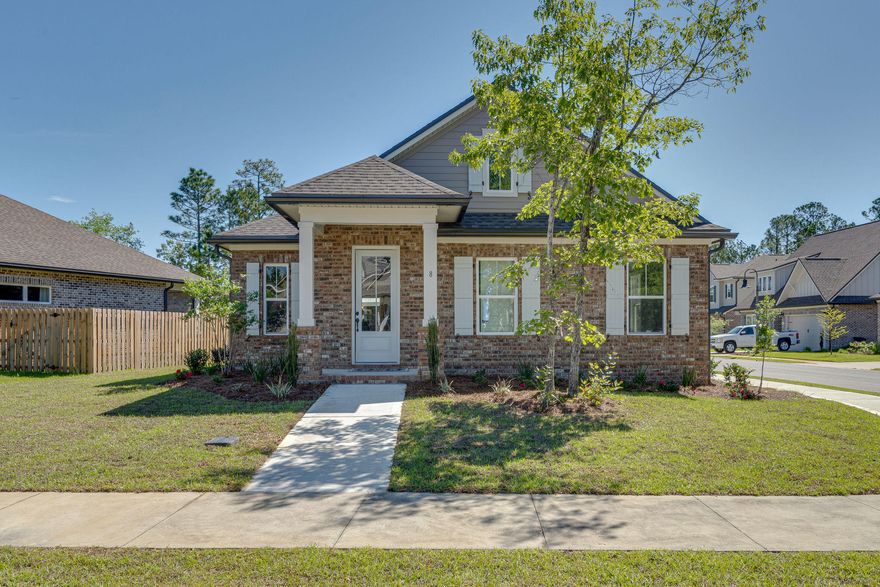 Marina Village is a private, quiet, bayou- coastal community with a pool, playground, and stocked ponds for catch and release fishing only. Marina Village has direct access to Lagrange Bayou via the Freeport Marina, which is the only full service marina in our area! The Yellowfin II floor plan has 1,877 sq.ft. with 3 bedrooms and 2 baths. Brick exterior, low e-vinyl windows, covered entry, large covered rear porch, 2 car garage, and landscaping package with automatic sprinkler system are just a few of the exterior features of the home. Interior finishes include 9 ft ceilings, laminate, tile, and carpet floor coverings, brushed nickel fixtures, double vanity and walk-in closet in the master bedroom, granite counter tops, as well as upgrades to include 8 ft interior doors,