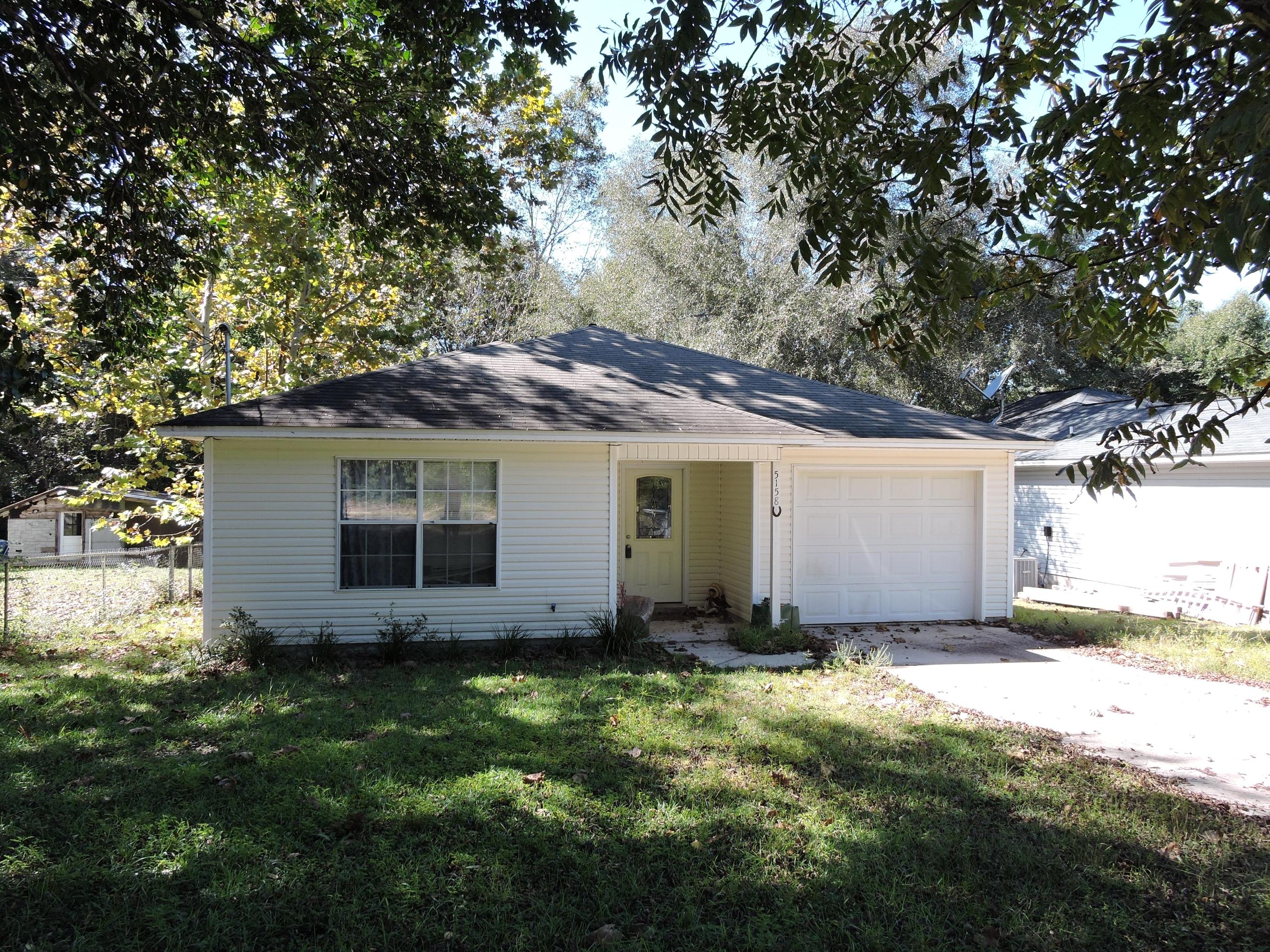 Great Deal on this Short Sale! Needs new flooring and a little TLC, but overall is move-in ready. This 3 bedroom and 2 bath home is located on a quiet street convenient to town. There is ceramic tile in entryway, kitchen, dining area, and bathrooms. Split bedroom floor plan with cultured marble vanities in both bathrooms. Double French doors open to a 10 X 10' deck and nice backyard. Buyer to verify square footage. Square footage source Okaloosa County property appraiser website. Sale subject to bank approval.