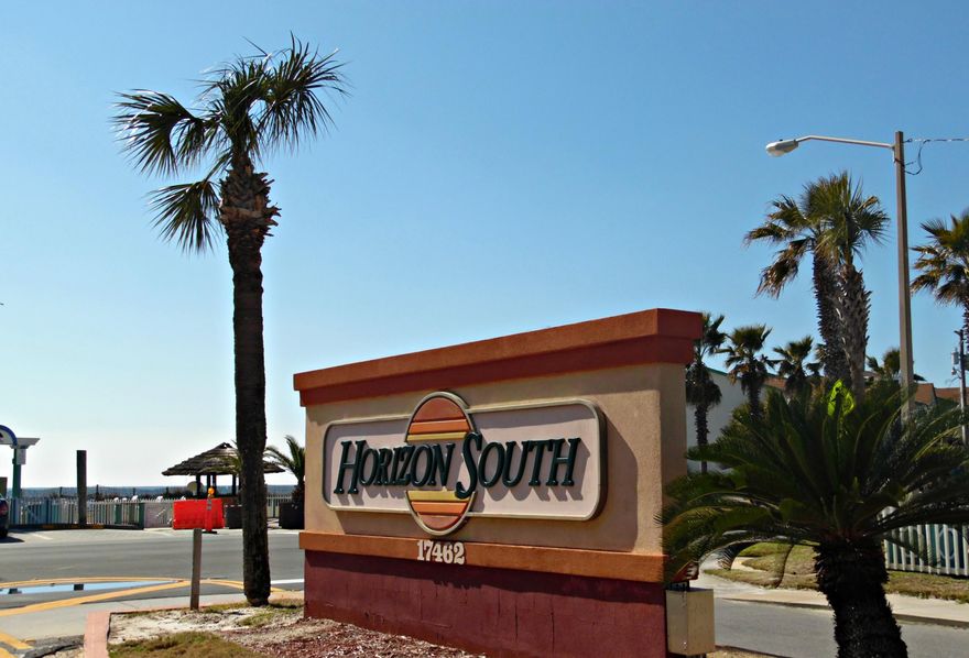 This bank owned, Horizon South unit is ground floor. It is a fixer-upper, 1bedroom 1bath, and space in hall for bunks. This unit is empty and ready for your sweat equity. Consider this a blank canvas to create your own unique beach retreat. This resort style gated community offers multiple pools, whirlpool, tennis, mini golf, shuffle board, community room, and a very short distance to the beach!