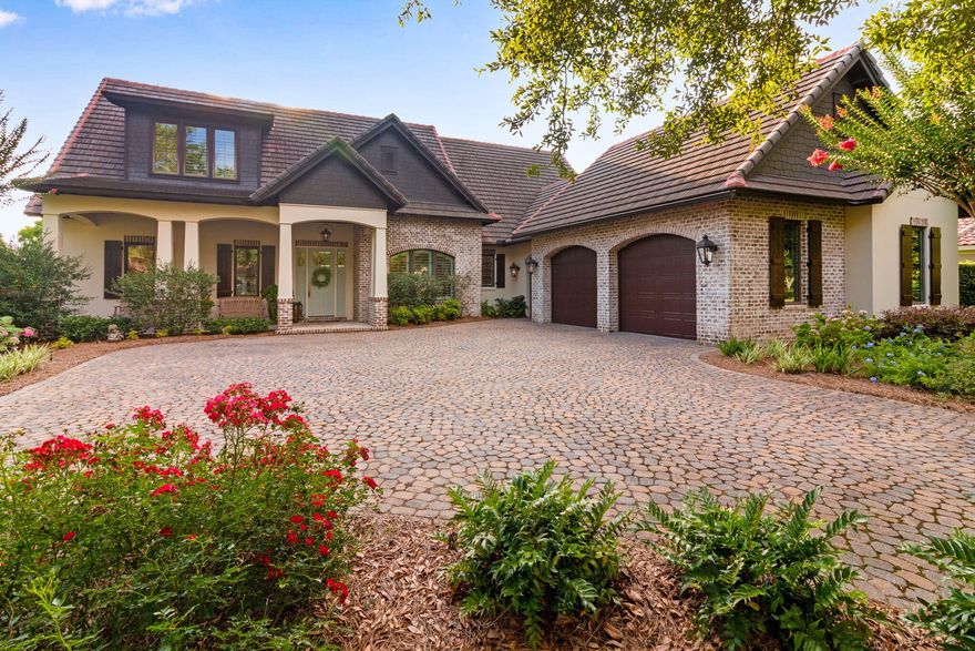 Luxury Coastal Living in the Heart of Destin:Welcome to effortless elegance in the prestigious, gated community of Regatta Bay--one of Destin's premier neighborhoods along the stunning Emerald Coast. This beautifully designed 3-bedroom, 3.5-bath home combines refined luxury with smart-home convenience, all just minutes from world-class beaches, shopping, dining, and entertainment.Step inside to discover upscale finishes and thoughtfully designed spaces, including a gourmet kitchen outfitted with Wolf and Sub-Zero appliances, featuring side-by-side 36'' refrigerator and freezer units. Entertain with ease in the open-concept living area, complete with a gas indoor fireplace, or take the gathering outdoors to your own piece of paradise. The backyard boasts a sparkling pool and spa - covered lounge, summer kitchen, lush landscaping, a wood-burning fireplace with gas starter, and a separate drip irrigation system with a self-flushing water filter for "hands off" gardening.  
Designed for ultimate comfort and control, the home includes a Natural Gas Ronco whole-house generator, tankless water heater with instant loop, filtered drinking water system, heated towel warmer, and temperature-controlled shower valves in the master bath. Smart technology abounds with app-controlled pool and spa equipment, Honeywell thermostats, MyQ garage doors, 4 Nest cameras, Eeros mesh WiFi, and an 8-zone Sonos sound system with surround sound in the office and media room. A Hide-a-Hose central vacuum system is installed on both levels for added convenience.
Regatta Bay offers a true lifestyle experience with community amenities including a golf course, tennis courts, pool, playground, and golf cart-friendly streets where neighbors are often out enjoying the vibrant atmosphere.
This exceptional home offers a rare opportunity to live luxuriously and connectedright in the heart of Destin.
Resort-Style Amenities at Your Doorstep:
Golf Academy & covered practice facility
Amenity Center with pool & playground
Tennis & pickleball courts
Member's Lounge, library & locker rooms
On-course GPS carts, beverage service & bag storage
Lulu's Restaurant & private Bayfront pool/bar
Boat storage, marina ship store & boating classes
Yacht Club events and gatherings
