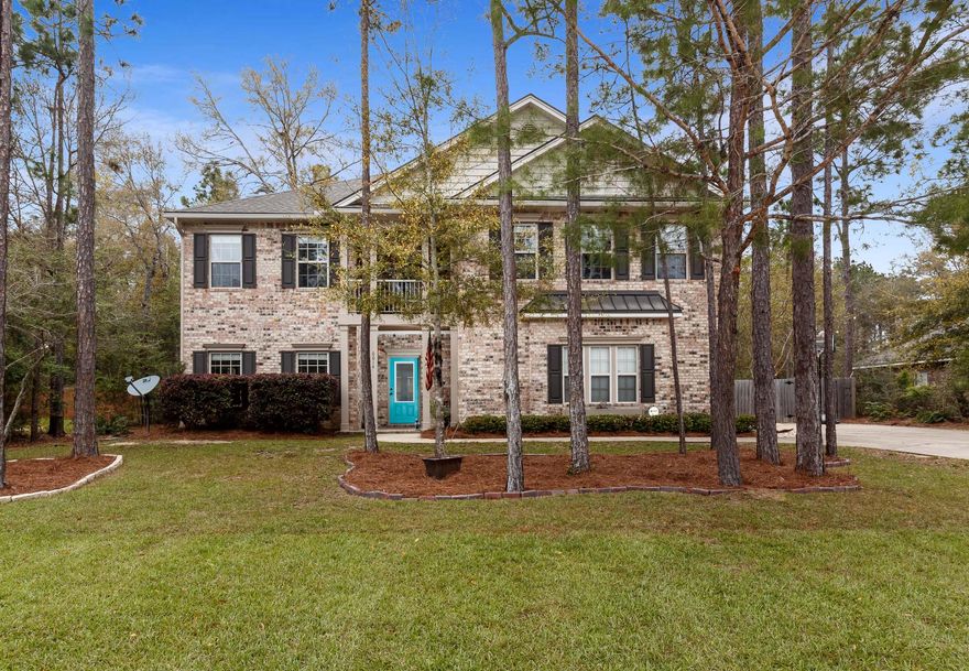 Gorgeous! This Southern American built home was constructed in 2011 and features an amazing amount of space for the value. 4 generous sized bedrooms are found upstairs, all with great closet space. Master bathroom suite is huge and features a garden soaking tub, tiled shower, dual granite vanities, and dual walk-in closets. The first floor was built for entertaining, with the living room conveniently connecting to the open kitchen/dining space. A large office space also offers up a 2nd living room option, located right off of the foyer. The lot is just over 1/2 acre and feels like a park, complete with it's own fire pit area, custom playset, and mature landscaping. The entire home has just been repainted (Agreeable Grey) and new carpet being installed upstairs (carpet free 1st floor).