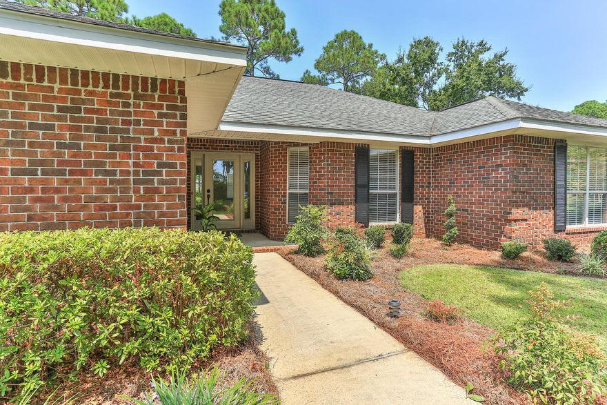 Ready for your new home? This is the one to see today! SPACIOUS all brick home in Driftwood Estates features 3 bedrooms, 2 baths with NEW carpet and NEW flooring throughout! Large lot (100 x 220) with mature landscaping. Private sizable backyard and a two car garage with lots of additional parking space in the driveway. Prime location within Driftwood Estates convenient to shopping and restaurants at Grand Boulevard, Silver Sands Outlet Mall and nearby Village of Baytowne Wharf. Call today to schedule your viewing!