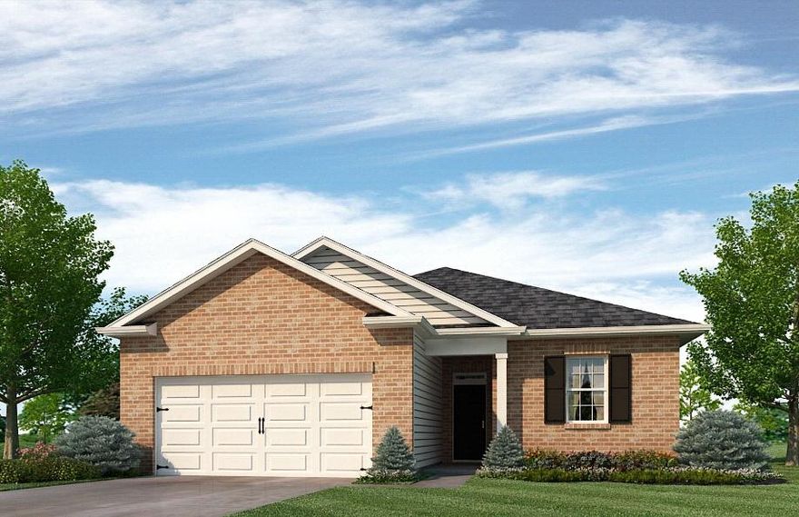 The Lismore is an awesome floorplan! It features a large kitchen to open great room floorplan, which is great for family gatherings and parties! The owners suite has a large walk in closet and is split from the rest of the bedrooms, the master bathroom has a shower only with a double sink vanity! This home is perfect for all your family needs, come see us today!