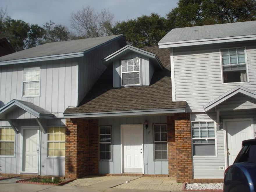 Very clean and updated townhouse at a great rental location in Fort Walton Beach. Close to military bases, schools, shopping, and beaches. Tile downstairs and recently updated carpet in the bedrooms. New HVAC, water heater, refrigerator, and dishwasher. Roof was replaced in 2012. Freshly painted and move-in ready.