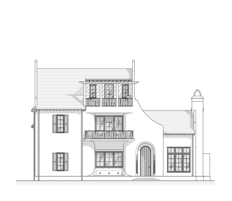 Alys Beach 'House Type' Homesite fronting Turtle Bale Park which leads directly to the Gulf of Mexico. Included in the list price are approved plans drawn by Chancey Design. Approved plans feature a stunning freestanding 4,225 SF 4 bedroom home with 3rd floor rooftop terrace, additional living room, office, two-car garage and large courtyard pool area.