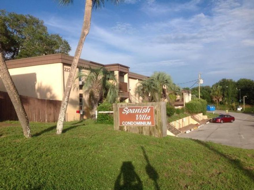 GREAT FIRST FLOOR, 1,000SF, TWO BEDROOM, TWO BATH CONDO. VERY NICELY UPGRADED WITH ALL NEW OPEN KITCHEN, ALL APPLIANCES, INCLUDING AN ICE MACHINE. CONDO IS VERY BRIGHT AND CHEERFUL, ALSO VERY COMFORTABLE THROUGHOUT. LARGE PATIO AREA LEADS FROM THE LIVING ROOM OUT TO THE POOL, AND OTHER AMENITIES. (SEPARATE LAUNDRY ROOM OFF OF THE PATIO WHICH INCLUDES THE WASHER/DRYER). HOWEVER, IF EVER NEEDED, THE COMPLEX ALSO HAS COIN OPERATED LAUNDRY FACILITIES AVAILABLE AS WELL.. MAJORITY OF THE CONDO IS TILED THROUGHOUT, WITH EXCEPTION OF THE KITCHEN AND BATH FLOORS BEING A NEW VINYL PLANK. UNIT IS VERY NICELY TEXTURED AND PAINTED.. PLUS TWO ALL NEW BATHROOMS WITH BEAUTIFULLY TILED MASTER BATH FULL SHOWER AND THE GUEST BATH
TUB/SHOWER. PATIO DOOR WINDOW TREATMENTS BELONG TO THE TENANTS. ALL NEW COPPER WIRING WILL REDUCE YOUR INSURANCE RATES.

YOU WON'T FIND THIS LEVEL OF UPGRADES IN ANY SPANISH VILLA UNIT ON THE MARKET..  OR FRANKLY, ANY CONDO AT THIS PRICE THAT WE'VE NOTED.

ASSOCIATION CLUBHOUSE CAN BE RENTED.

ONE PARKING SPACE IS ASSIGNED., AND GUEST SPACES ARE AVAILABLE 1ST COME, 1ST SERVE BASIS.