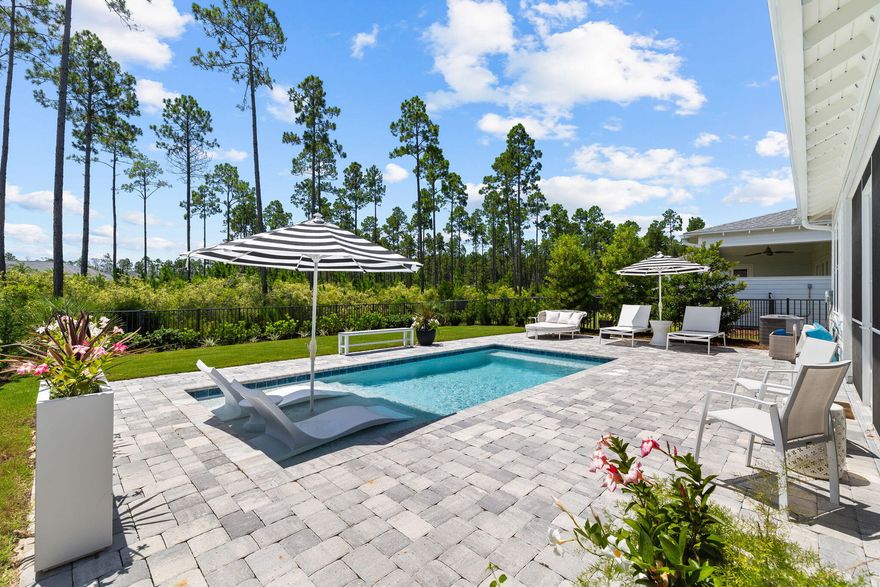 This stunning home offers not just luxury and style, but the ultimate convenience: move in and enjoy the pool from day one! Your next chapter can begin at the beach today!
