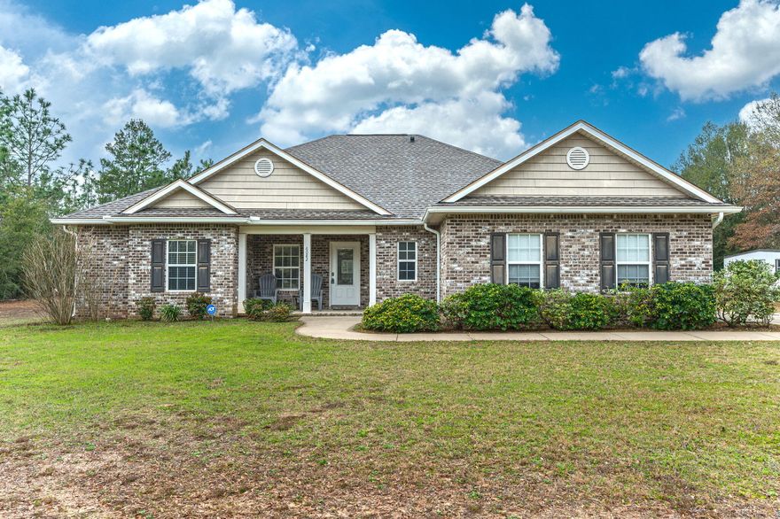 Stop the car and look no farther this gorgeous home is a must see. Your new home is located on a level 1.21 acre lot in a country setting with live stock across the road. Inside the home you will notice right away the large open floor plan that is the ideal for entertaining family and friends. A few of my favorite features include the abundance of cabinet and counter space in the kitchen, the awesome Florida room located between the living room and master bedroom that can serve as an awesome multifunctional area, and the large master suite. Outside the possibilities are endless with plenty of room for the kids to play and room to add a custom backyard oasis. To top things off the roof was replaced on 2022, the hvac in 2021, and the flooring and paint were redone over the last 2 years!