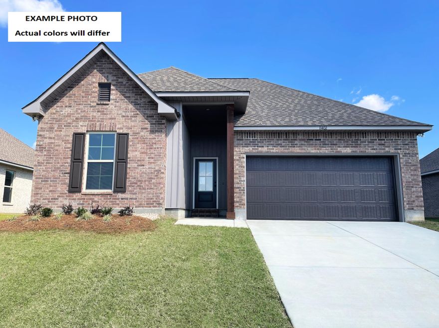 The TRILLIUM IV H in Natureview community offers a 3BR/2BA, open and split design. Upgrades added (list attached). Special Features: double vanity, garden tub, separate custom tiled shower, and walk-in closet (opens to laundry) in master bath, kitchen island, walk-in pantry, boot bench in mudroom, covered porches, undermount sinks, custom kitchen backsplash, LED lighting, crown molding, ceiling fans in living and master, smart connect WIFI thermostat, framed mirrors in all baths, landscaping, architectural 30-year shingles, flood lights, and more! Energy Efficient Features: water heater, electric kitchen appliance package, vinyl low E windows, and more! Energy Star Partner.