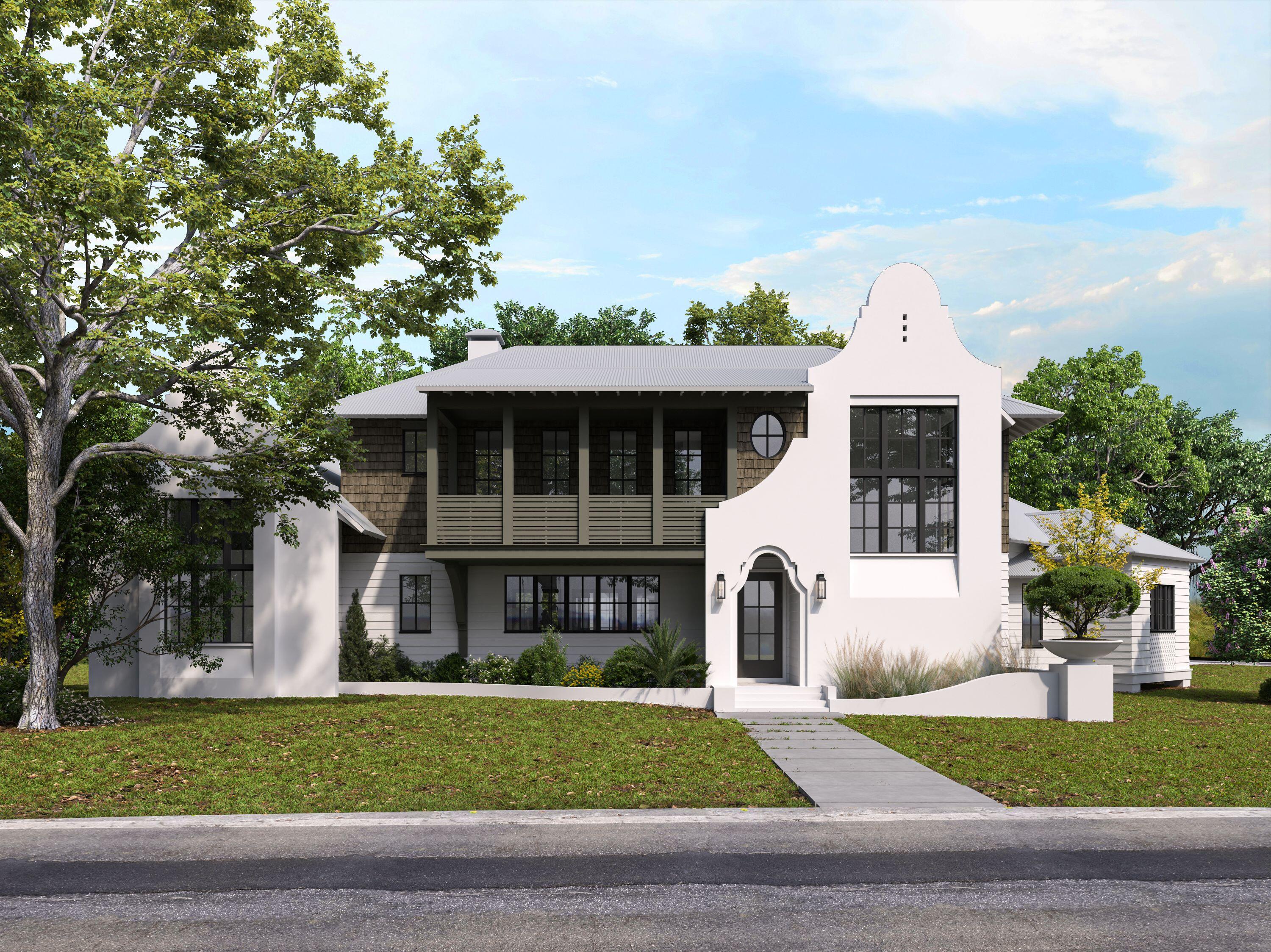 Comprised of three massive lots, each over half an acre and adorned with stunning old growth hardwoods, this beautiful parcel presents opportunity for a developer or personal estate alike. Tucked away on a dead end, private road, Eden Bay Estates offers a peaceful bayside lifestyle, where nature and wildlife are abundant. Spanning almost 2 acres and two corners, there are three separately platted lots being offered for sale together. Custom plans for a 4,355 square foot, 5BR/5BA/2 HBA home have been approved and permitted for one corner lot, and construction can begin immediately, should you wish to do so. Tap fees have been paid. An existing mid-century modern home occupies the other corner lot with additional living space over a 2 car garage. The third lot runs behind the two corner lots and offers the opportunity to build a third home or to enjoy a masterfully planned estate with a huge garden and yard for the dogs and kids to run free.
This beautiful property is the perfect canvas for your dream home, with deep water bay/Gulf access a mere 6 minutes (2 Mi) down the road. Whether one home or three, options abound on this special and unique property.
