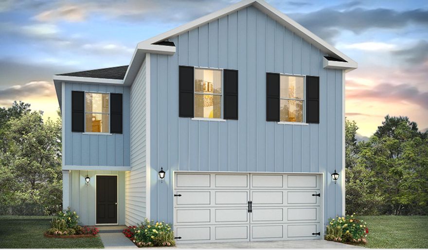 AWESOME SOUGHT AFTER SPACIOUS 2 story OPEN DESIGN in Royal Estates Community. The Aisle model, a desirable relaxed open concept great for entertaining. Well-designed kitchen with all stainless appliances, GRANITE counter tops, undermount sink, built in microwave, quiet dishwasher, pantry, smooth-top range & lg. island bar. The 2nd floor hosts spacious bedroom 1 with adjoining beautiful bath, featuring double granite vanity, nice extra storage & lg. shower. Striking wood-look flooring & plush carpet in the bedrooms. The Smart Home Connect System is also included with several convenient devises. Stylish traditional home with classic clean lines in a convenient fast growing area. Easy drive to the airport, military base, beaches at Ft. Walton, Destin & minutes to 'Blackstone Golf Course.'