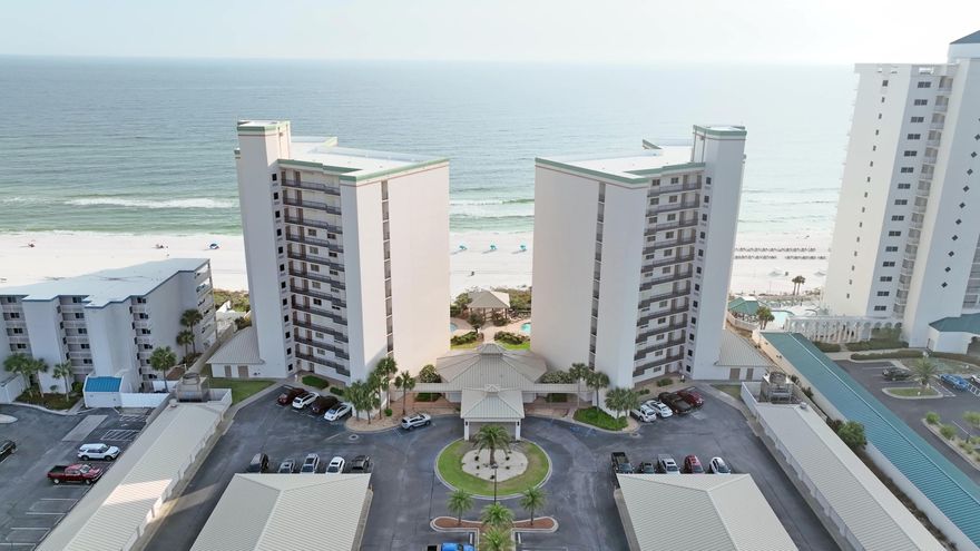 Welcome to Summerwinds, a Stunning Gulf Front Condominium in a Prime Panama City Beach Location. Discover the epitome of coastal luxury in this exquisite 2-bedroom Gulf-front condominium, positioned on the serene East end of Panama City Beach. This exclusive, non-rental property offers the perfect blend of privacy and convenience, located just minutes from dining, shopping, and boating opportunities, and just minutes to Pier Park. Recently renovated, this turn-key residence is being sold fully furnished, allowing you to move in and start enjoying your new beachfront lifestyle immediately. The interior boasts a modern, sophisticated design with high-quality finishes and furnishings that complement the breathtaking Gulf of Mexico views visible from expansive windows. This condo features two pristine swimming pools, perfect for relaxing or entertaining. Stay active with the state-of-the-art workout facility, or host gatherings in the meeting room equipped with a full kitchen. Additional amenities include a private garage, adding an extra layer of convenience for storage, crafts and arts area, or to keep your car. Live the life you've always dreamed of, with the sand and surf at your doorstep in one of Florida's most desirable locations. This property is not just a home, it's a retreat from the everydaya unique opportunity to own a piece of paradise on Panama City Beach. Give us a call today for a private viewing!