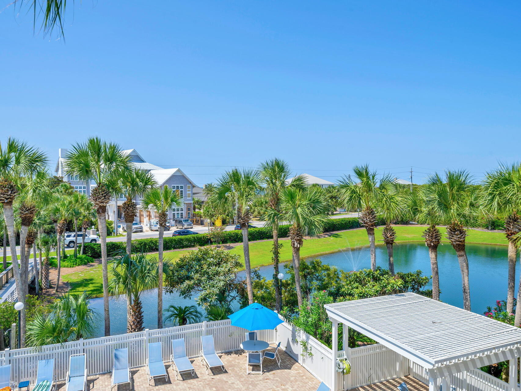 Priced to sell!! Don't miss this fantastic chance to own a beach condo on 30A! This third-floor Caribbean-style unit offers exceptional rental potential with a proven history of high returns. Wake up to the soothing sounds of the Gulf and the gentle sea breeze, setting the perfect tone for your coastal retreat. Ideal for entertaining friends, family, and vacationing guests, this 30A beach haven has everything you're looking for.The expansive living room, with its abundant windows, invites natural light to flood the space. Step out onto your spacious private balcony and take in views of the iconic Scenic HWY 30A--whether you're unwinding or watching the poolside action, this spot is perfect for relaxation. Enjoy the vibrant Gulf Place area with its eclectic dining and shopping options Buyer to verify all dimensions and assessment fees.