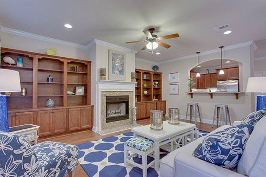 The Julian is a Two Story Plan featuring 4 Bedrooms, 3 1/2 Baths, Open Kitchen, Spacious Master Suite and Covered Back Porch. Three Bedrooms, 2 Full Baths, and a 20x15 Bonus Room on the second floor. Listing Broker/Salesperson has ownership interest in the property. Pictures may be of similiar, but not necessarily same home. Listing Broker/Salesperson has ownership interest in the property. Square footage dimensions are approximate.