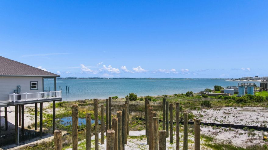 &#127796; Build Your Dream Beach Home on Navarre Beach &#127965;&#65039; Step into the laid-back coastal lifestyle you've been dreaming of! This private water-view lot on picturesque Navarre Beach offers the perfect foundation for your custom beach retreat. Existing pilings are already in place and can be repurposed for house plans, as long as the build stays within the outlined site plan setbacks--giving you a jump-start on creating your slice of paradise. With no HOA restrictions, you have the freedom to bring your vision to life. A 2022 survey has been completed, stone pavers were added in October 2022, and water and sewer taps are already installed, making the build process even smoother. From the serene waterside area, you can create your own private path leading directly to the water on the Sound perfect for launching a kayak, paddleboard, or simply enjoying a peaceful sunset stroll.((Wake up to salty breezes, soak in vibrant sunrises, and spend your days fishing, paddleboarding, or lounging on the sugar-white sand. Just a short stroll or bike ride from Navarre Beach Pier, Juana's Pagodas, and the untouched beauty of the Gulf Islands National Seashore, this location offers the perfect blend of coastal calm and adventure.((This is more than just a lot, its a lifestyle!
Don't miss your chance to build the beach home you've always imagined.((The model home shown in the picture is one of the builds that has already been approved for this water-view lot.