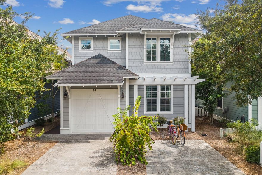 Located in the exclusive 30A community of Watersound West Beach, this stunning residence offers a perfect blend of luxury and coastal living, with an array of incredible features that will take your breath away.Step inside and be greeted by the spacious and inviting interior thoughtfully decorated by designer Marisol Gullo. The first floor boasts a master suite that is truly a private oasis, complete with a luxurious en-suite bathroom and ample closet space. With three additional guest bedrooms, everyone will have their own space to relax and unwind. Plus, the second-floor bonus area provides even more room for entertaining or creating the perfect home office.The heart of the home is the combined kitchen, dining, and living room area.