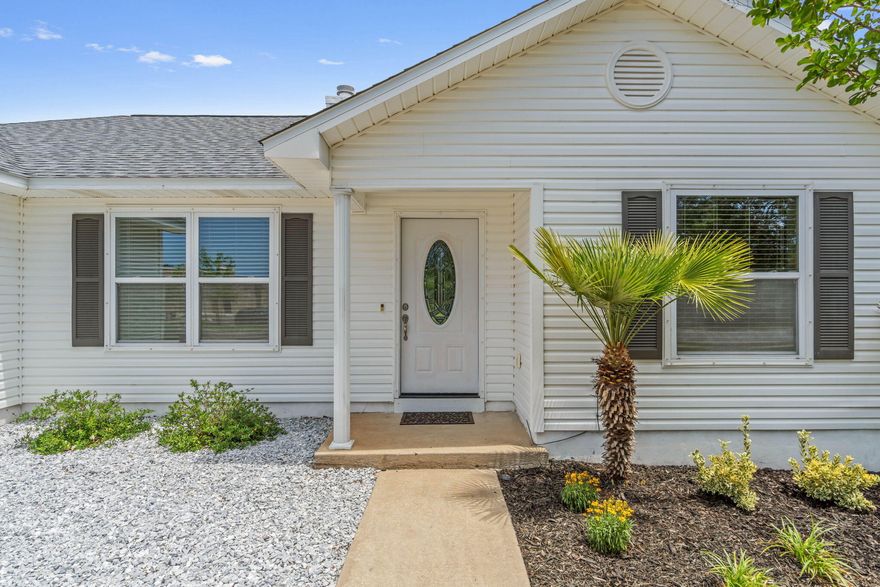 *VA Assumable 2.5%* Adorable Navarre home packing a ton of value,literally minutes to the beach! Your FL dream life is waiting here for you, whether as a primary residence, 2nd home, or short term rental-so many possibilities. This property underwent a total remodel in 2019 & has been further improved upon by the current owners. See feature sheet for extensive list of money saving updates.The fully fenced backyard has a huge pergola covered deck and is the perfect spot to relax after a day on the beach. Bright kitchen features custom cabinetry, granite countertops and SS appliances. All 3 bedrooms are good sized w/built-in shelving. Tile/LVP flooring throughout makes this a breeze to maintain. Mins to Publix, restaurants, & the undisturbed beauty of the Gulf Islands National Seashore