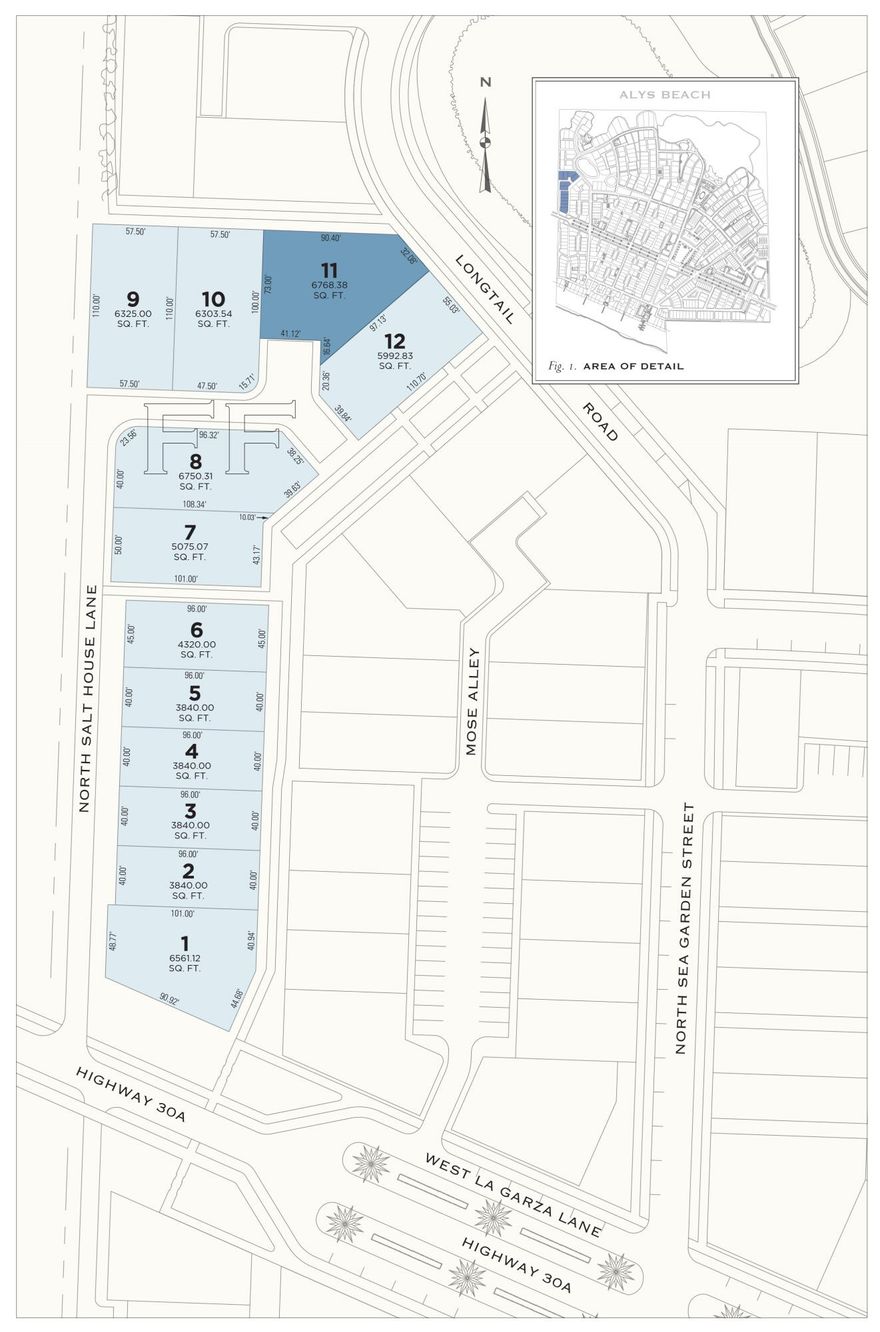 Large custom corner homesite located North of 30A within close proximity to the new Silva amenity that is currently under construction.