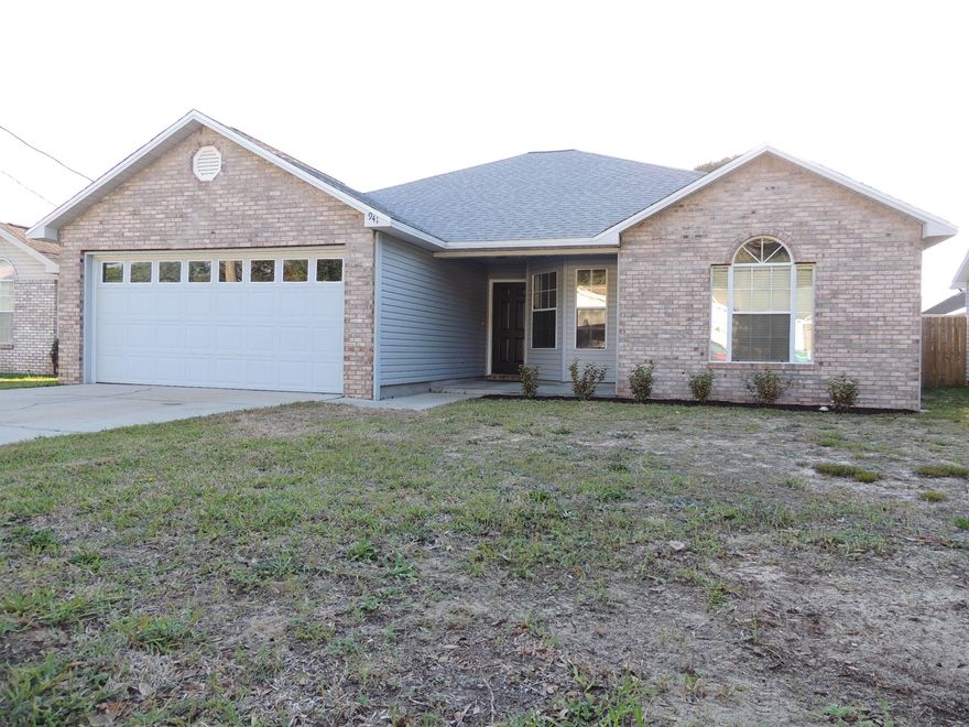 Lovely home in a great central location. Close to great shopping, good schools and all the local military bases. This three bedroom two bath home is freshly painted throughout. Light and airy appearance give this home a wonderful feel. Great fireplace for chilly winter nights. Two car garage. The roof was installed new in 2016. Buyer to verify all pertinent information including square footage and lot dimensions. Property to be sold as is.