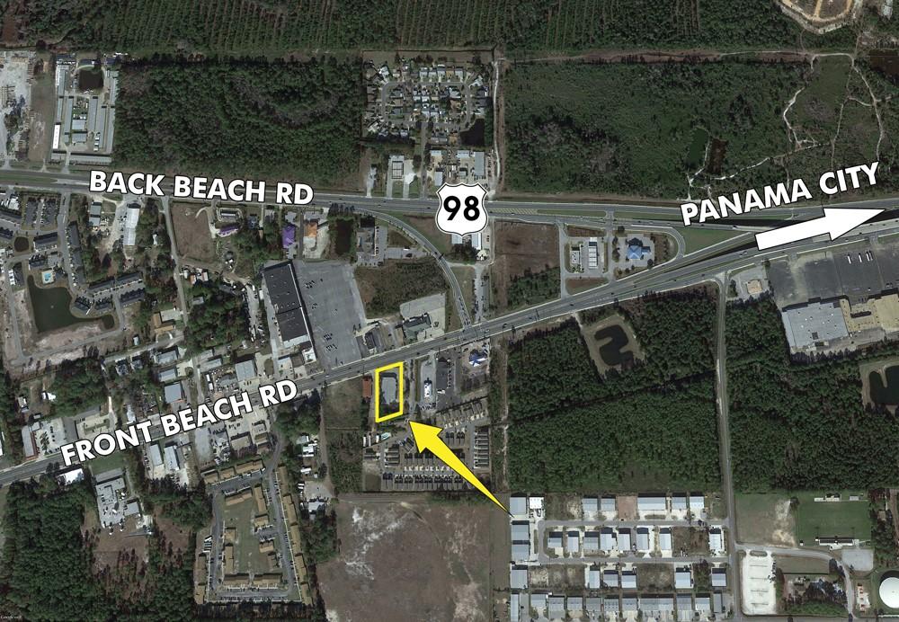 PRIME LOCATION! This 8,200+/- SF building is located on one acre on Front Beach Road in Panama City. This property features high traffic and visibility, warehouse storage space, a loading dock, and 35 parking spaces! The property is being sold and auctioned As Is, Where Is. The auction will be August 13, 2015 at 5:00 pm. For more details, please see https://www.hudsonandmarshall.com/Property/ViewProperty/6919d571-8ccb-44ca-92ee-e78e7ac955de. Please note: the business that currently occupies the space is on a month-to-month lease and is not for sale. Call to coordinate your showing today! Buyer must verify all data, information, and specifications.