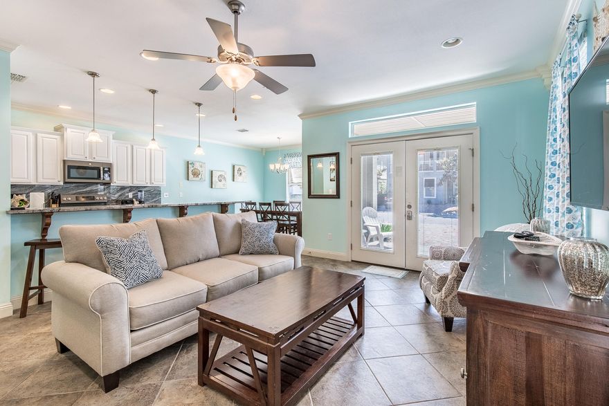 RARE FIND! This beautiful, functional floorplan is preferred by renters and owners alike for its wrap-around balcony, wide-open kitchen, and stunning MBR layout! This floorplan flew ''under the radar'' for years due to a builder transcription error that made it reflect the wrong SQFT. Correct and accurate now, this 1940 SQFT home is an absolute gem. Renovated and re-painted in 2018, this rental benchmark home will be an easy winner in today's market. VCB is a vacation rental paradise: active HOA, manicured grounds, the biggest resort neighborhood pool in Destin, and the absolute IDEAL location between the beach and Destin Commons - both an easy walk! This home turns $50,000/yr++ easily. It will pay a year's mortgage in 2 month of summer. Enjoy!