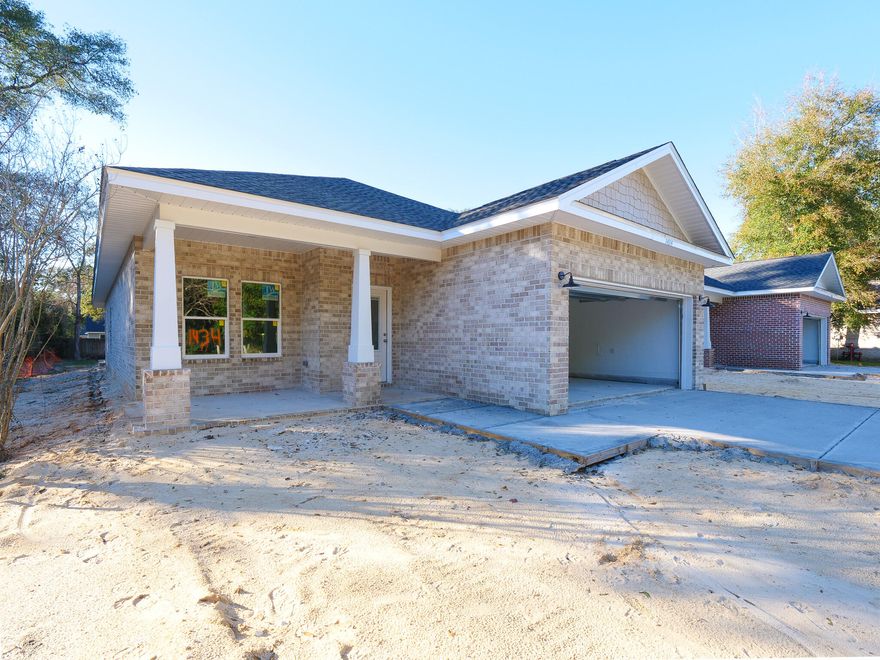 Can close in 30 days!!!!  Builder will include a privacy fence, refrigerator, blinds AND pay up to $10,000 of your closing costs with approved lender!!  CHECK OUT 3D-VIRTUAL TOUR OF SIMILAR HOME!! This is a 4 bedroom and 2.5 bathroom home built by a local builder. In the Craftsman style, the home offers all the comforts and conveniences of modern living: Quartz/Granite counter-tops, custom cabinetry with soft-close drawers and stainless GE appliances. Solid surface throughout. This custom home also includes 9' ceilings, crown molding, recessed lighting and arched walkways, mud room, and more. Located near Eglin AFB, Mid-Bay Bridge and the sugar white beaches of Destin, this home will be a MUST SEE! Don't miss this opportunity! Note: Pictures and if there is a 3D Matterport Tour could be of a similar home. Some details depicted may not be exactly the same. Please see documents section for color selections.