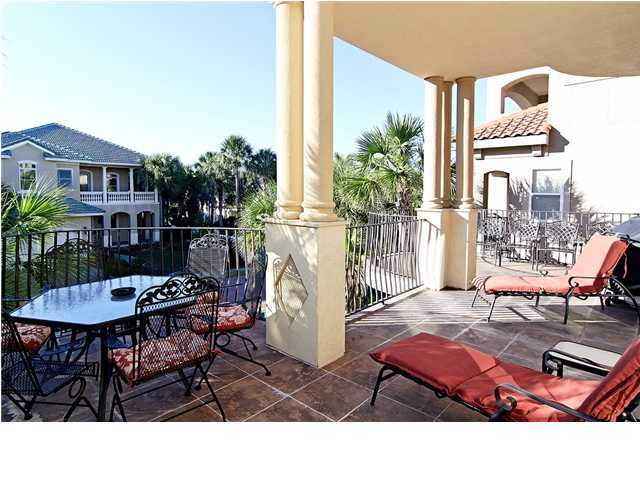 One of a Few Homes in Destiny by the Sea with Elevator Access on all Floors! Just steps from the beach with views of the Gulf, ''Three Amigos'' offers the best of comfort, convenience and prestige. All spaces with this updated, Mediterranean-style home are well-planned and ample. Two levels of airy balconies invite Gulf breezes and overlook the community swimming pool. The open concept kitchen/living/dining on the 2nd floor is sun-drenched and ultra comfortable. The two car garage with two driveway spaces accommodates extra guests. The ensuite Master Bath features a double vanity, standup shower and marbled spa tub. Destiny By The Sea is an exclusive guard-gated Gulf-front community on Scenic 98 in east Destin. This coveted community includes deeded beach access, a luxurious community