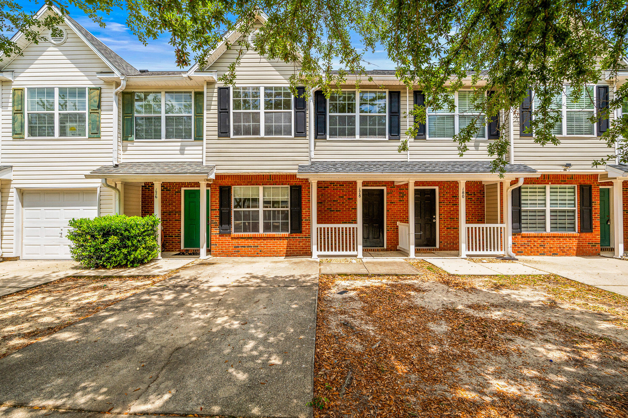 Welcome home! Charming 3 bedroom 2.5 bath townhome in the desirable Rolling Pines Subdivision. This move-in readyunit features a spacious first floor with formal dining room, breakfast nook, open kitchen, and large living room. Half bath located downstairs. Off of the living room is a cozy open patio and grass area. Upstairs are three large bedrooms, plus two full bathrooms. Stackable washer and dryer is located upstairs for your convenience. Split bedroom layout for added privacy. This adorable townhome checks all of the boxes! vacant and easy to show.