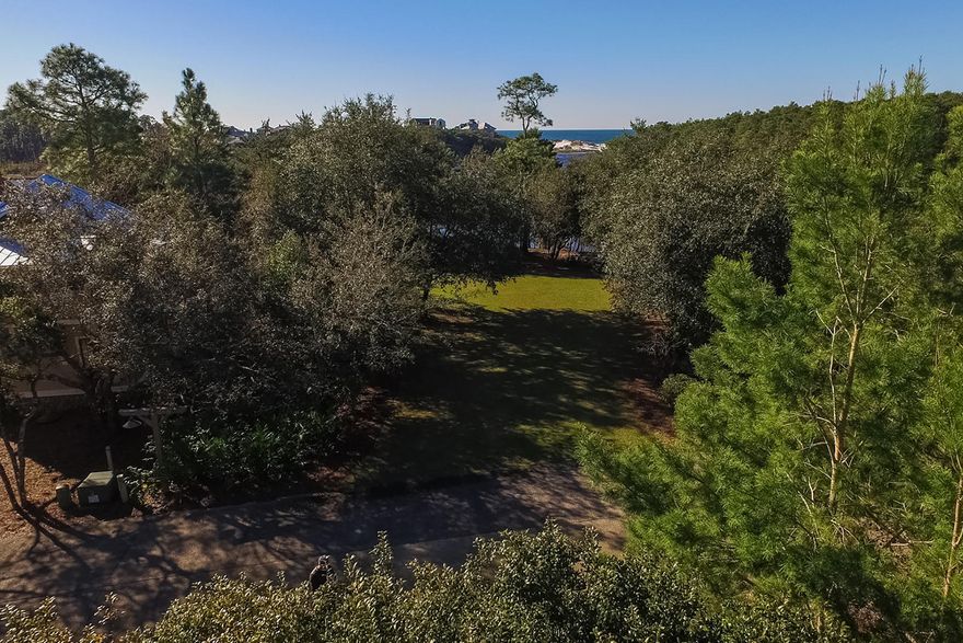 Located in the east peninsula of Draper Lake Coastal Village, this property offers a one of a kind unobstructed view over the neighborhood green of Draper Lake and the Gulf of Mexico beyond. Across the street finds a scenic path tracing the shoreline of Draper Lake on its way to one of two community docks. Set so close to the dock, neighborhood amenities on either gated peninsula are within easy reach. Closest is one of two pools whose pavilions with outdoor fireplaces are appointed with comfortable, high quality outdoor furniture.
