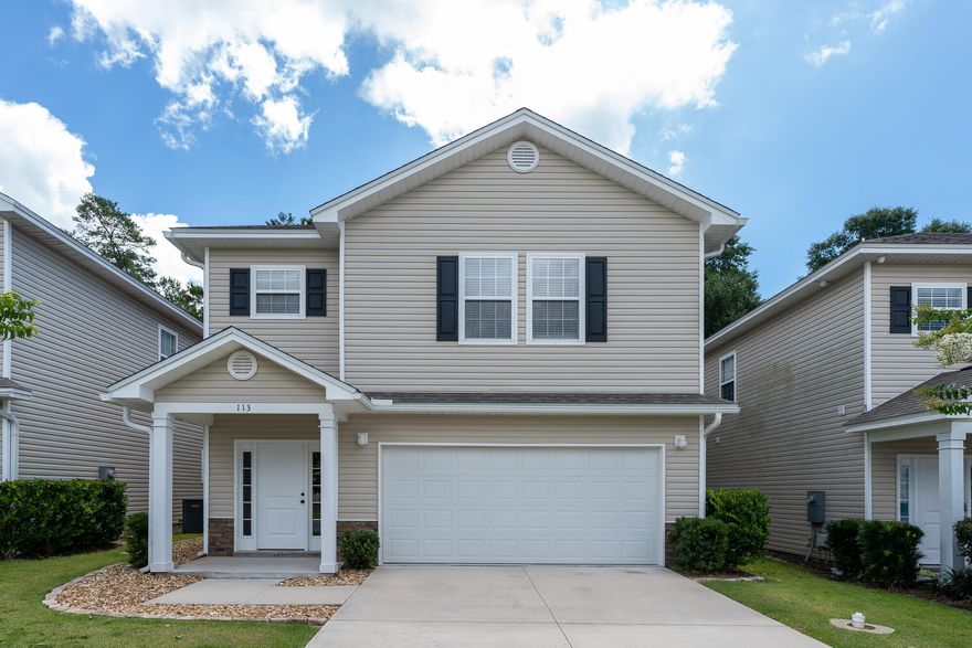 This beautiful home is an amazing turn-key opportunity to own a home in the heart of Niceville. The house is move in ready with two garage spaces, screened back patio and a deck.Notable features include hardwood flooring downstairs, granite counter and vanity tops, large laundry room with utility sink and cabinets.Newly installed carpet through the house.