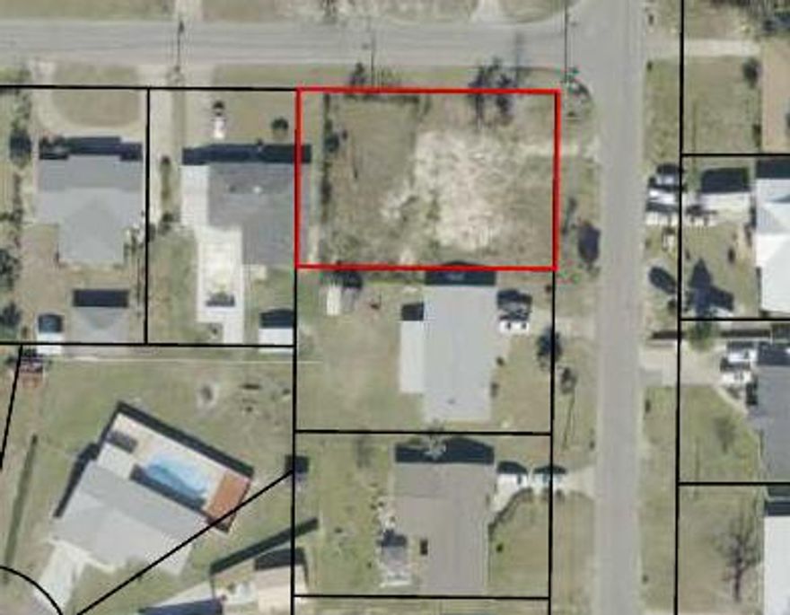 Calling all builders!! Vacant, corner lot near TAFB. Quiet established neighborhood. Near shops, eateries and grocery stores. Take advantage of this low price for a nice sized building lot.
