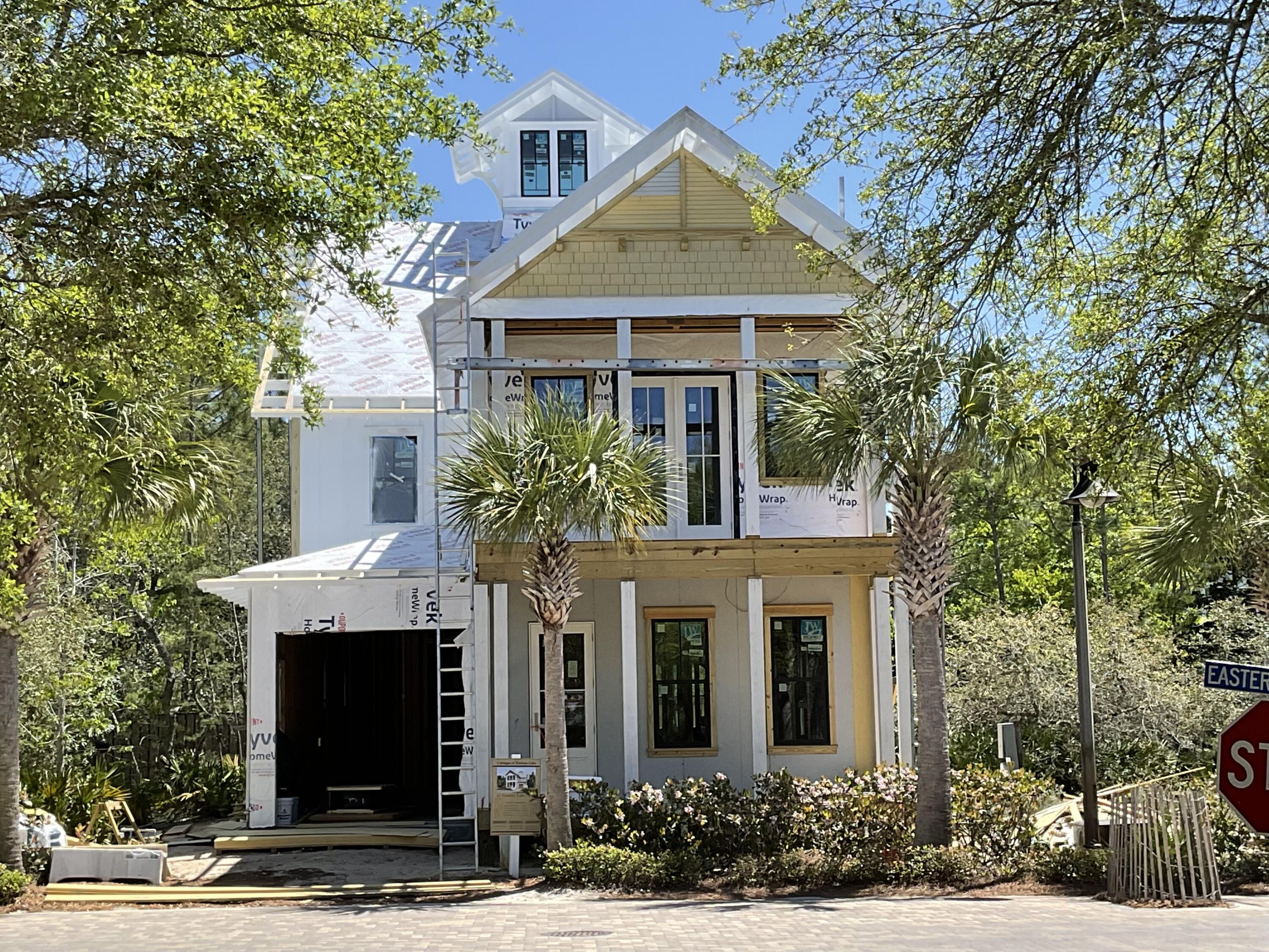 *South of 30A*Spectacular NEW CONSTRUCTION within walking distance to the beach and Shops of 30A .This 4bedrooms 4.5 baths home offers a rare sense of privacy in the Cottages At Eastern Lake .This is where Florida lifestyle and luxury comes together creating a timeless decor . Immaculate interior features ,endless upgrades and finishes, open floor plan with soaring ceiling, cypress picture frame box in the foyer ceiling with led lighting ,ship lap walls in living area,& upstairs hallways ,faux wood like beams in the living room area ,oak engineered floors & custom tiled baths ,gourmet kitchen, high end appliances pkg (48 inc gas range )custom perimeter white cabinetry ceiling height ,soft close,large island with quartz counter tops, remote recessed in-wall fireplace & so much more ...